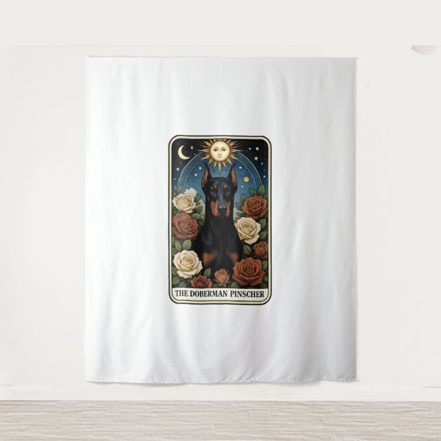 Doberman Pinscher Tapestry (Front)