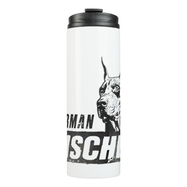 Doberman Pinscher   Thermal Tumbler (Front)