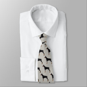 Doberman Pinscher Tie