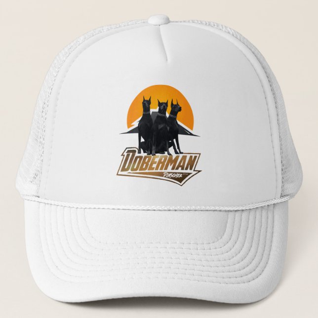 Doberman Pinscher Trucker Hat (Front)