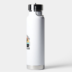 Doberman Pinscher Vintage Sunset Graphic Tee Desig Water Bottle