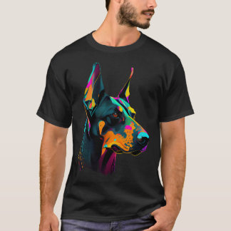 Doberman Pop Dobie Cute Doberman T-Shirt