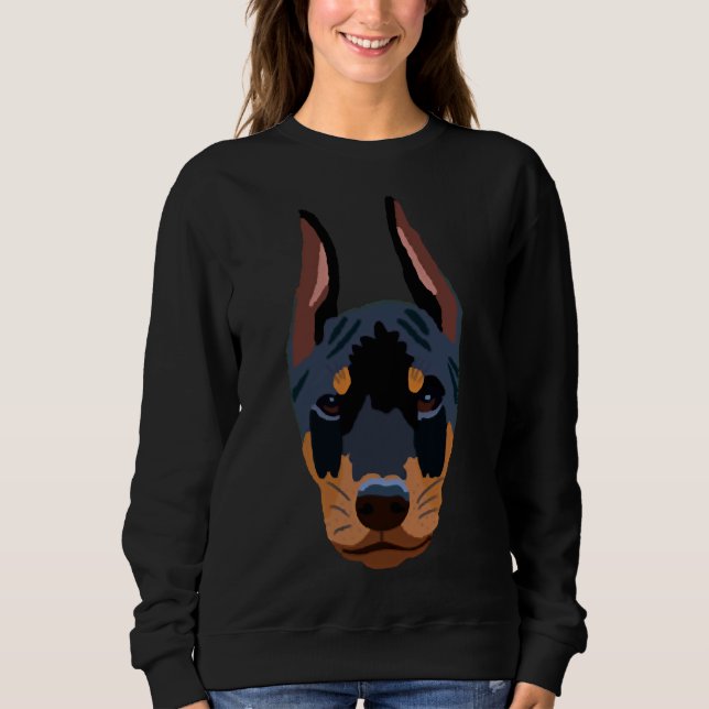Doberman Puppy  765 Sweatshirt (Front)