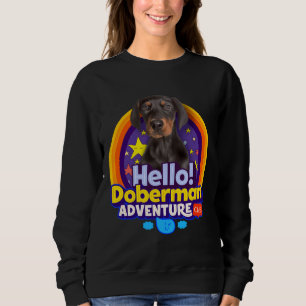 Doberman Puppy Dog Sweatshirt