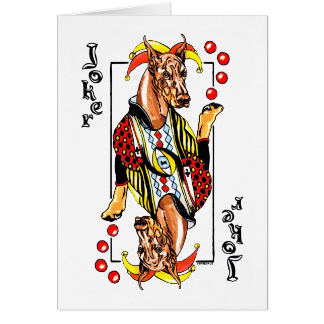 Doberman Red Joker (Front)
