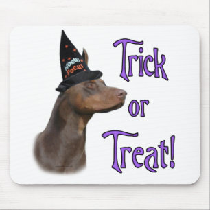 Doberman red Trick Mouse Mat