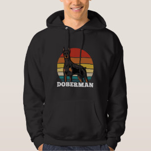 Doberman Retro 625 Hoodie