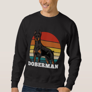 Doberman Retro  625 Sweatshirt