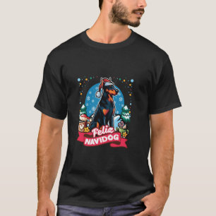 Doberman Santa Claus Coffee Mug Merry Christmas Do T-Shirt