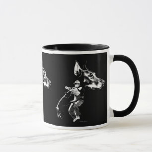 Doberman Schutzhund Design Mug