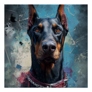 Doberman – Strength and Loyalty Poster