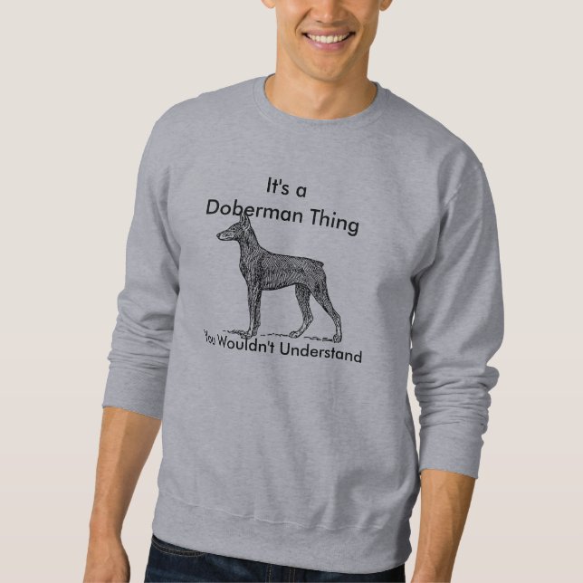Doberman Sweatshirt (Front)