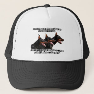 Doberman T-Shirt Trucker Hat