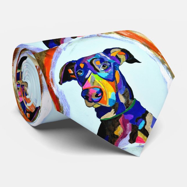 Doberman Tie (Rolled)
