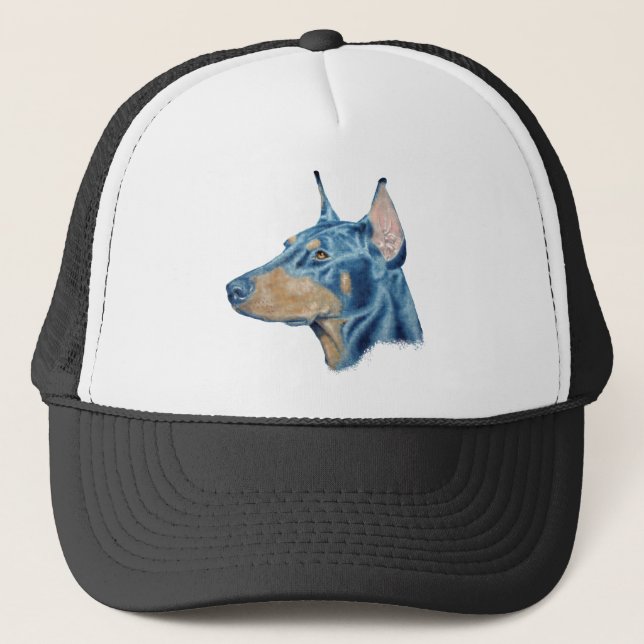 Doberman Trucker Hat (Front)