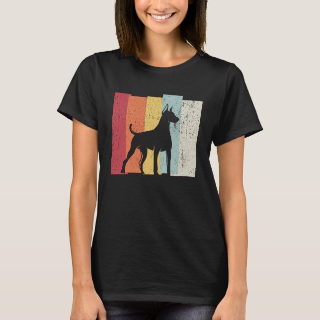 Doberman walk T-Shirt (Front)