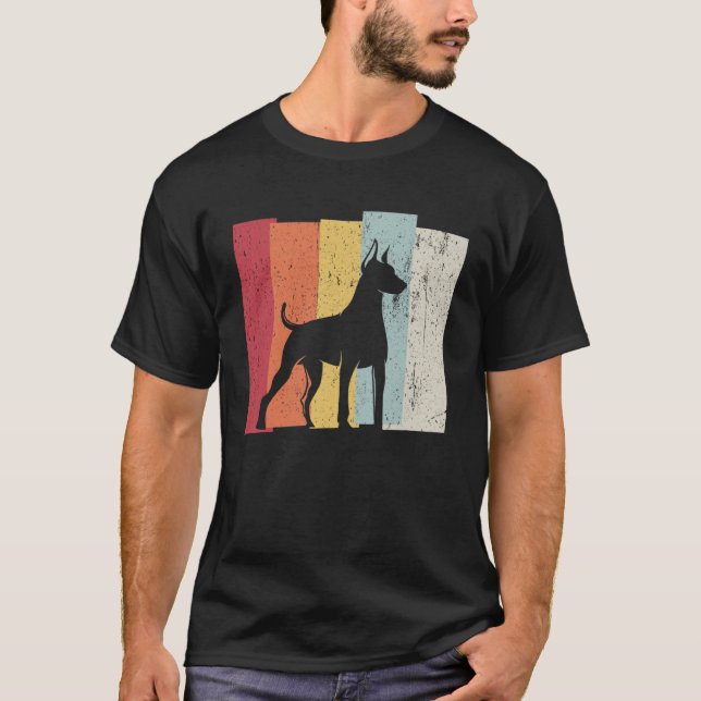 Doberman walk T-Shirt (Front)