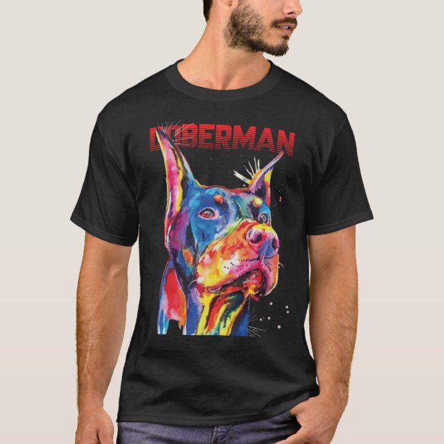 Doberman Warrior T-Shirt (Front)