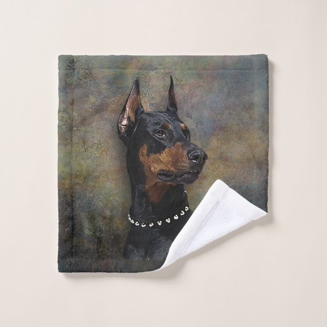 Doberman   wash cloth (Wash Cloth)