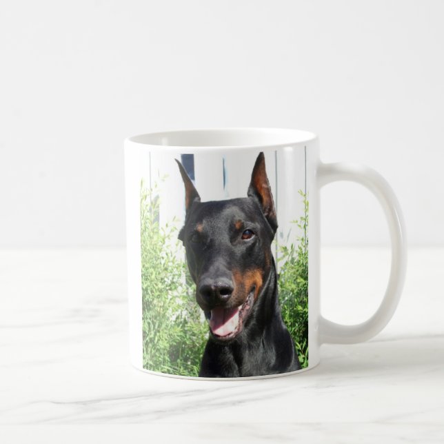 Dobermann Coffee Mug (Right)