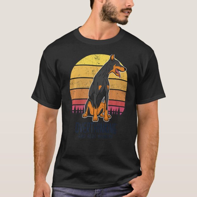 Dobermann Dog Breed  180 T-Shirt (Front)