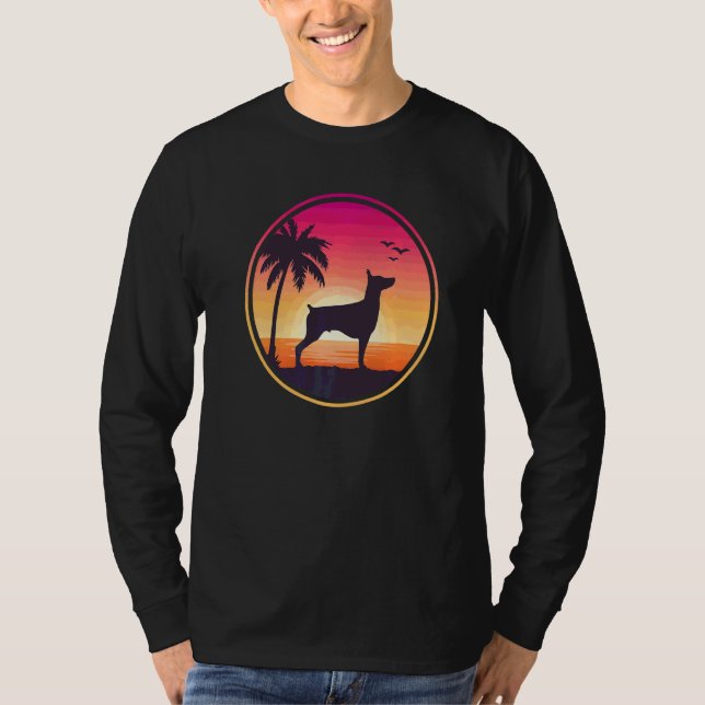 Dobermann Dog Breed  25 T-Shirt (Front)