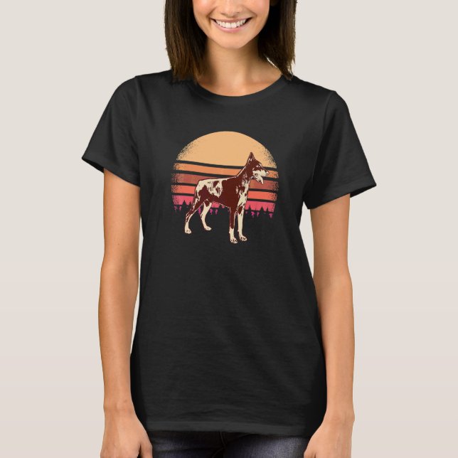 Dobermann Dog Breed  27 T-Shirt (Front)
