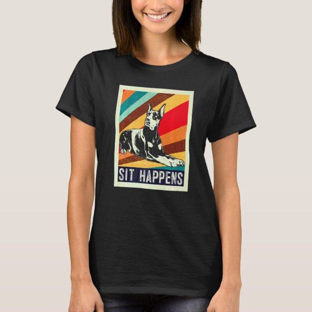 Dobermann Dog Breed  2 T-Shirt (Front)