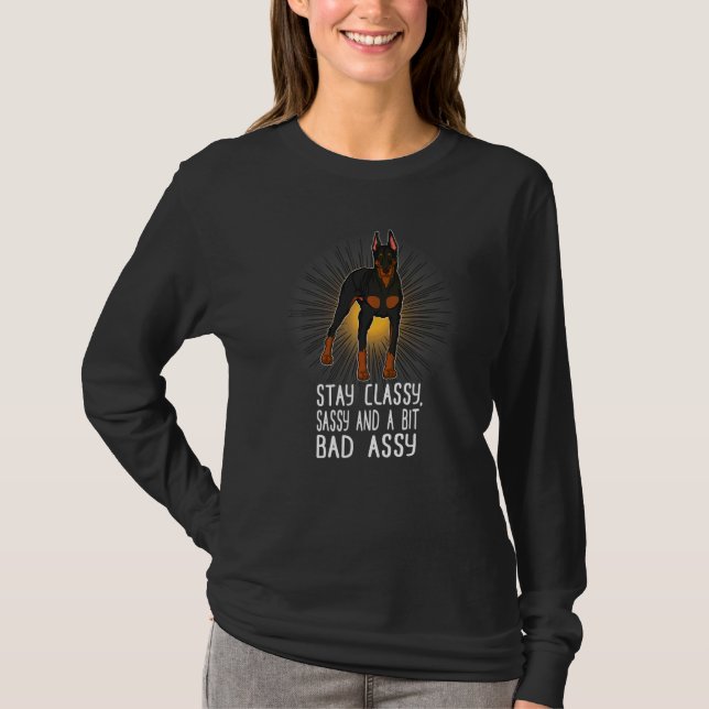 Dobermann Dog Breed  43 T-Shirt (Front)