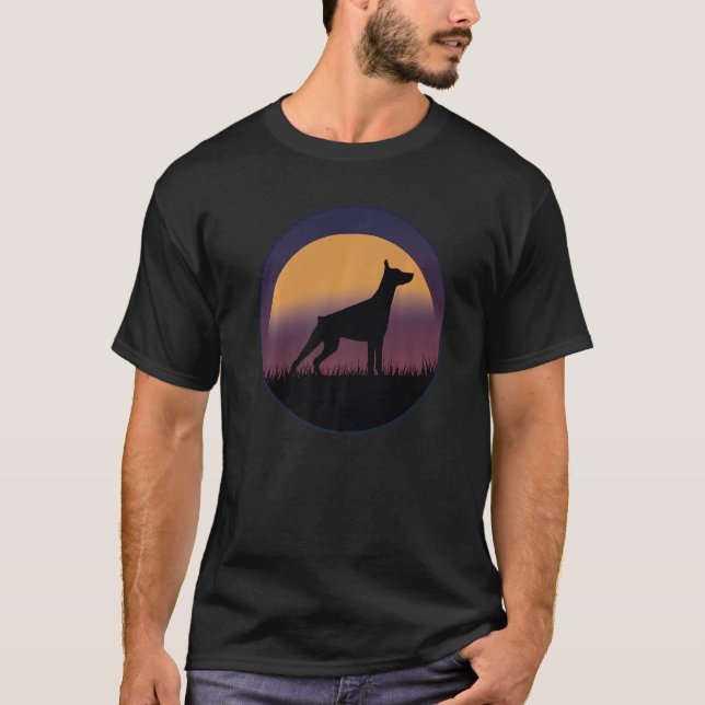 Dobermann Dog Breed  53 T-Shirt (Front)