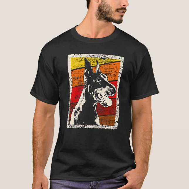 Dobermann Dog Breed  9 T-Shirt (Front)