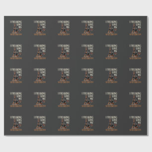 Dobermann Love Dog Lover Wrapping Paper