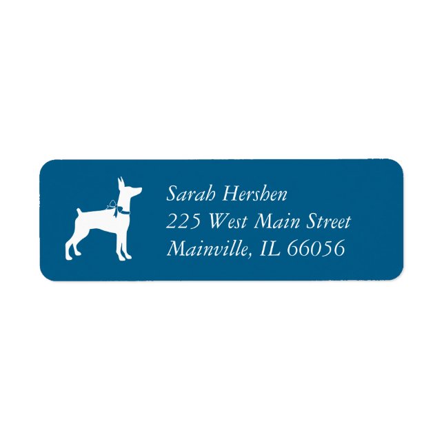 Dobermann Pinscher Baby Shower (Front)