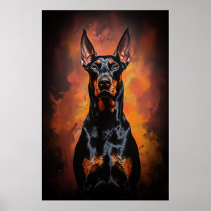 Dobermann  poster