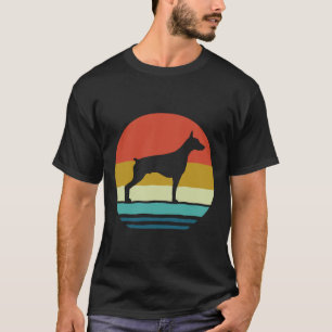 Dobermann Vintage Retro Doberman Pinscher Dog Bree T-Shirt
