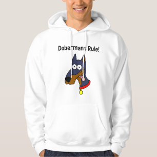 "Dobermans Rule!" Hoodie