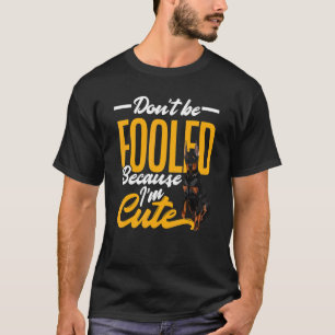 Dobie Doberman Pinscher Dog Dad Mum Doberman T-Shirt