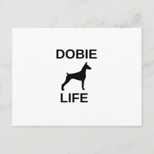 dobie life postcard