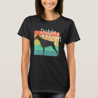 Dobie Mum Mother Doberman Pinschers Dog Vintage