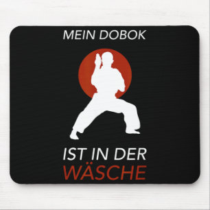 Dobok Taekwondo Kampsport Mouse Mat