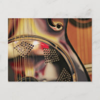 DOBRO, guitar ArT, Postcard Cool