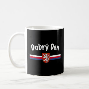 Dobry Den Czech Greeting  Coffee Mug