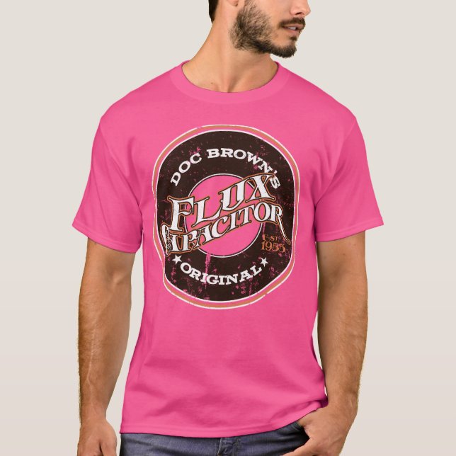 Doc Brown'S Flux Capacitor T-Shirt (Front)