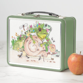Doc Hopper Lunch Kit Metal Lunch Box