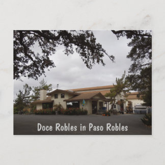 Doce Robles During Harvest Season Postcard