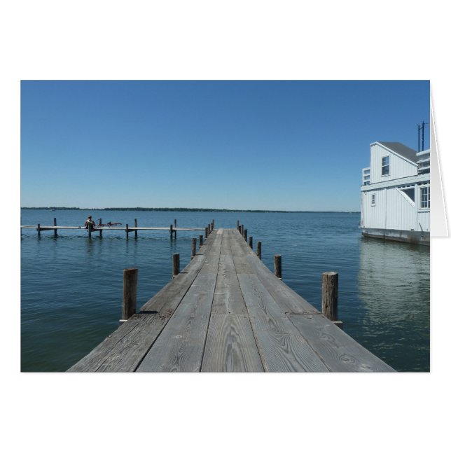 Dock at Clear Lake Iowa (Front Horizontal)