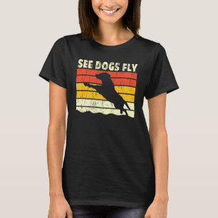 Dock Diving Dog Diving Jumping Trainer love dock T-Shirt