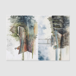 Dock of Bay  Tissue Paper