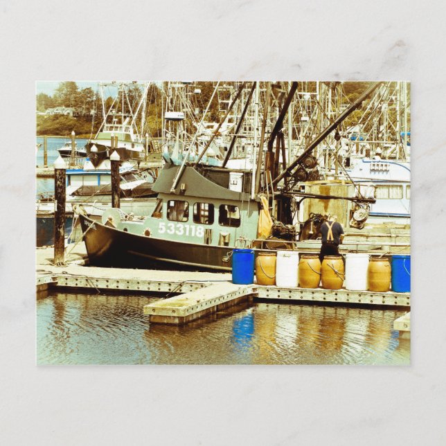 Dock Of The Bay Postcard (Front)