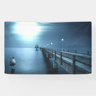 Dock on the Bay Evening Banner